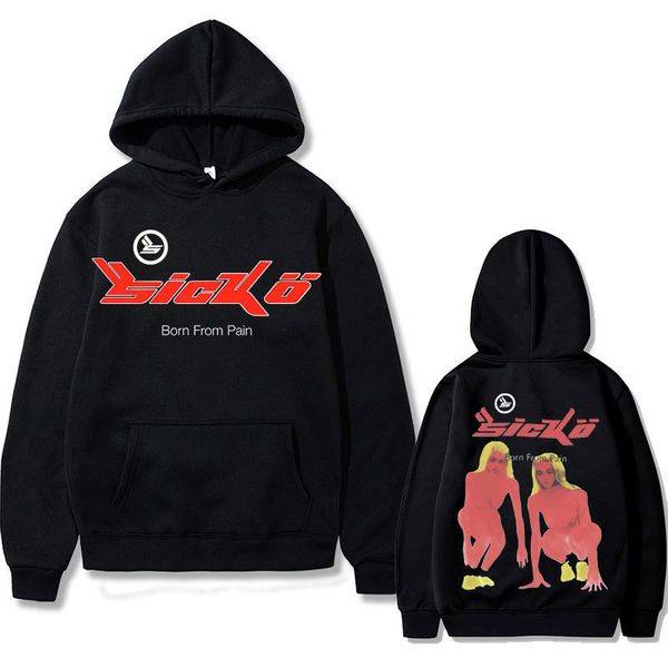men's hoodies sweatshirts sicko born from pain hip hop vintage rap hoodie men women fashion loose hoodies rock oversized casual fleece, Black
men's hoodies sweatshirts sicko born from pain hip hop vintage rap hoodie men women fashion loose hoodies rock oversized casual fleece, Black