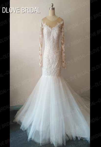 new arrival luxury major pearl beaded mermaid bridal wedding dress with illusion long sleeve vestido de noiva factory custom made 7308982, White
new arrival luxury major pearl beaded mermaid bridal wedding dress with illusion long sleeve vestido de noiva factory custom made 7308982, White