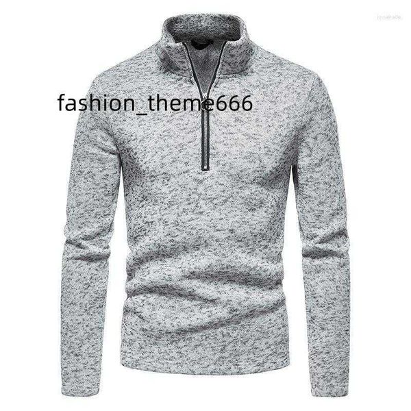 men's hoodies winter sweater with zipper design at the front and a solid color high neck base coat for men, Black
men's hoodies winter sweater with zipper design at the front and a solid color high neck base coat for men, Black
