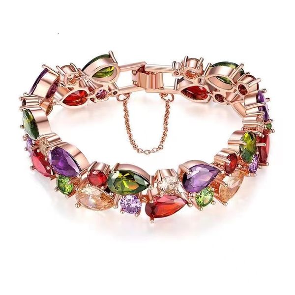 korean edition colorful zircon bracelet simple and personalized mona lisa bracelet women's birthday gift fashion crystal bracelet party, Black
korean edition colorful zircon bracelet simple and personalized mona lisa bracelet women's birthday gift fashion crystal bracelet party, Black