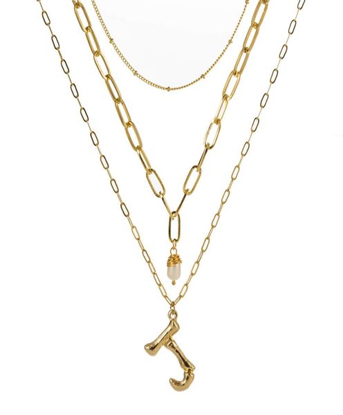 26 az english initial pendant necklace gold bamboo letter pearl multilayer necklaces choker chain fashion jewelry for women drop 3960730, Silver
26 az english initial pendant necklace gold bamboo letter pearl multilayer necklaces choker chain fashion jewelry for women drop 3960730, Silver