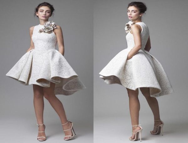 2019 lace wedding dresses krikor jabotian jewel sleeveless high low wedding dresses short aline beach bridal gowns with flower2684158, White
2019 lace wedding dresses krikor jabotian jewel sleeveless high low wedding dresses short aline beach bridal gowns with flower2684158, White