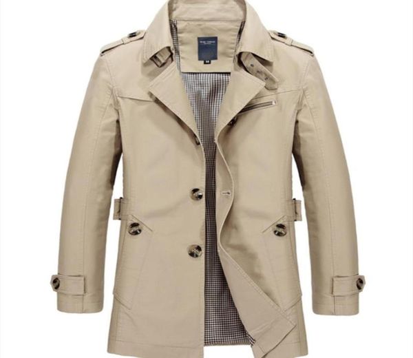fashion autumn winter men trench coat fashion windbreaker solid color breasted trench long coats for male casual jackets outwear1663479, Tan;black
fashion autumn winter men trench coat fashion windbreaker solid color breasted trench long coats for male casual jackets outwear1663479, Tan;black