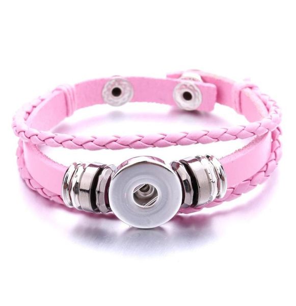 fashion covered button layers woven diy noosa charm bracelet bangle fit 12mm snap button jewelry 14 colors2166744, Golden;silver
fashion covered button layers woven diy noosa charm bracelet bangle fit 12mm snap button jewelry 14 colors2166744, Golden;silver
