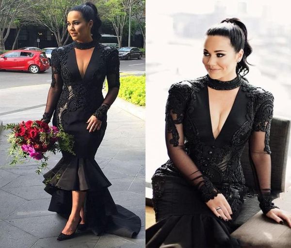 2019 plus size high nick black deep v neck prom dresses lace appliques evening gowns satin high low arabic mermaid party dresses3321621, Black;red
2019 plus size high nick black deep v neck prom dresses lace appliques evening gowns satin high low arabic mermaid party dresses3321621, Black;red
