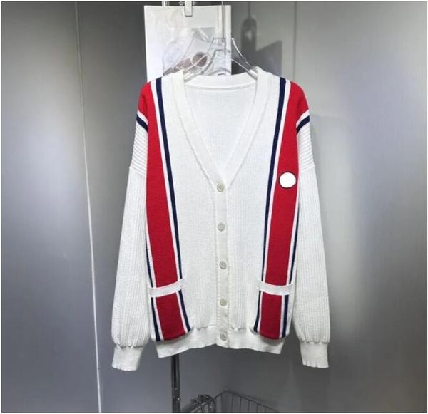 women's sweaters new v-neck luxury g letter printed cardigan loose designer sweater all-match jacket women's clothing, White;black
women's sweaters new v-neck luxury g letter printed cardigan loose designer sweater all-match jacket women's clothing, White;black