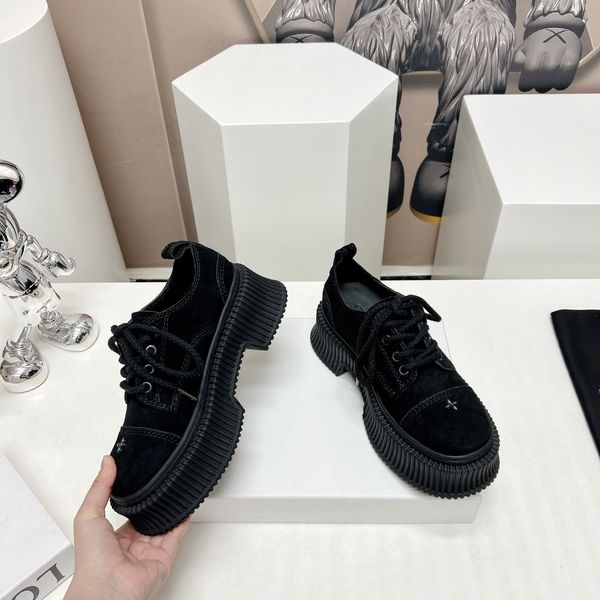 casual shoes 2023 new round head thick sole cross flower casual shoes women fashion luxury design, Black
casual shoes 2023 new round head thick sole cross flower casual shoes women fashion luxury design, Black
