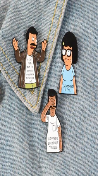 seconds enamel pin i love you bob complaining badge brooch lapel pin shirt collar everything is fine jewelry gift for friends1850825, Gray
seconds enamel pin i love you bob complaining badge brooch lapel pin shirt collar everything is fine jewelry gift for friends1850825, Gray