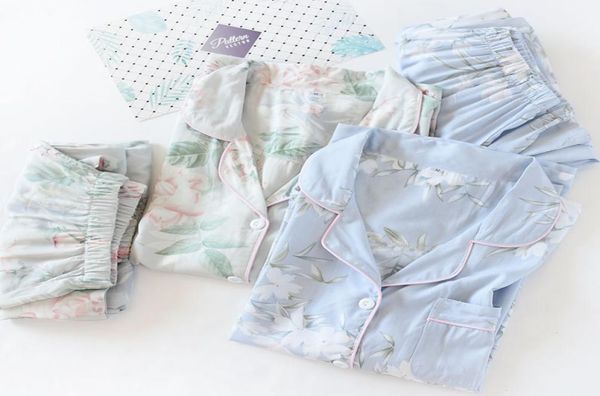 2020 spring new ladies pajamas set floral printed soft sleepwear cotton simple style women long sleevepants 2piece set homewear5903462, Black;red
2020 spring new ladies pajamas set floral printed soft sleepwear cotton simple style women long sleevepants 2piece set homewear5903462, Black;red