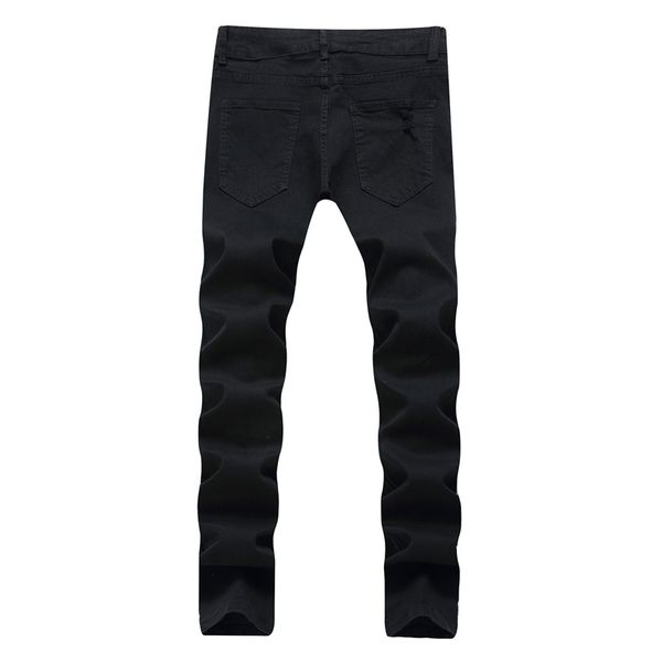jeans trend ripped retro men's denim pants fashion brand red cycling motorcycle embroidery close-fitting slim pencil pants #02, Blue
jeans trend ripped retro men's denim pants fashion brand red cycling motorcycle embroidery close-fitting slim pencil pants #02, Blue