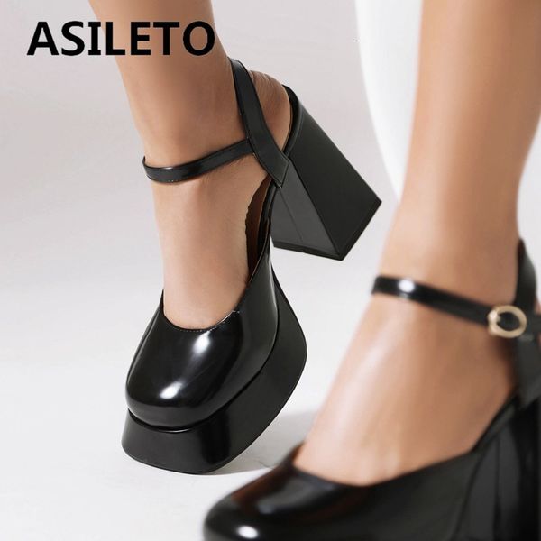 dress shoes asileto design women pumps round toe block high heels 105cm platform 3cm buckel strap sweet girls daily plus size 42 43 230809, Black
dress shoes asileto design women pumps round toe block high heels 105cm platform 3cm buckel strap sweet girls daily plus size 42 43 230809, Black