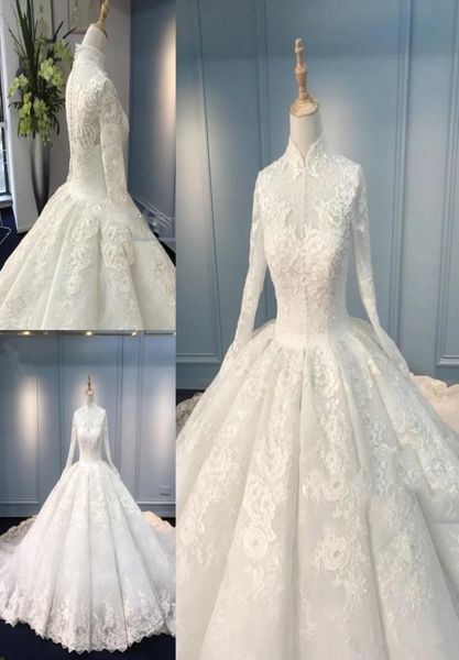 muslim high neck wedding dresses long sleeve handmade appliques lace ball gown bridal gowns vestido de nova custom plus size9266399, White
muslim high neck wedding dresses long sleeve handmade appliques lace ball gown bridal gowns vestido de nova custom plus size9266399, White