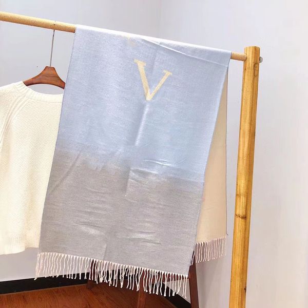 fashion designer scarf autumn winter long shawls gradient color scarves woman brand cashmere scarfs for women soft touch warm wraps with tag, Blue;gray
fashion designer scarf autumn winter long shawls gradient color scarves woman brand cashmere scarfs for women soft touch warm wraps with tag, Blue;gray