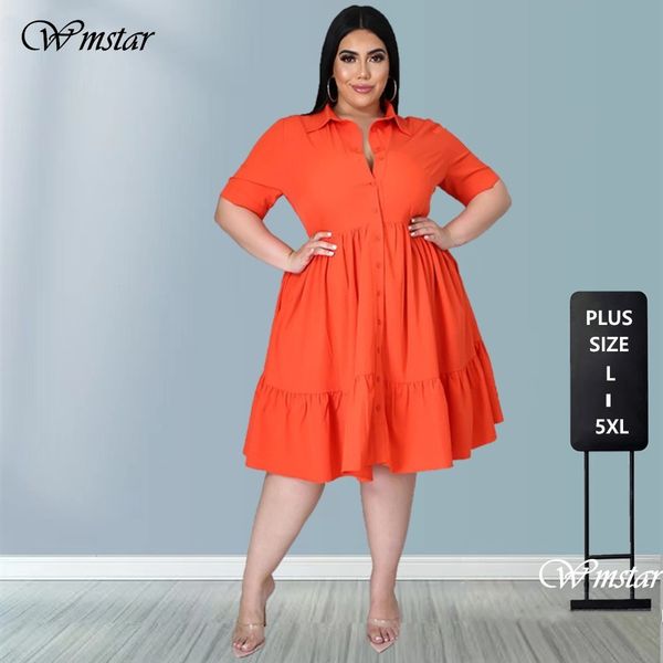 urban dresses plus size women summer wholesale solid buttons casual turn down collar knee length ruffle shirt dress drop 230809, White;black
urban dresses plus size women summer wholesale solid buttons casual turn down collar knee length ruffle shirt dress drop 230809, White;black