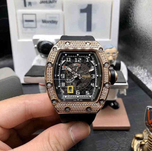 luxury mens mechanical watch richa milles business leisure rm030 fully automatic meijin full diamond tape fashion swiss movement
luxury mens mechanical watch richa milles business leisure rm030 fully automatic meijin full diamond tape fashion swiss movement