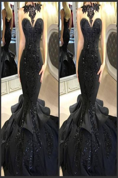 2020 new stunning black long evening dresses beaded appliqued cascading ruffled mermaid court train backless formal party prom gow6499051, Black;red
2020 new stunning black long evening dresses beaded appliqued cascading ruffled mermaid court train backless formal party prom gow6499051, Black;red