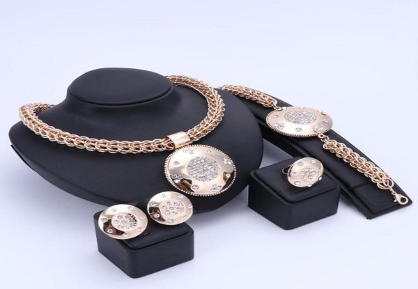 luxury big dubai gold color crystal jewelry sets fashion nigerian wedding african beads costume necklace bangle earring ring7343049, Slivery;golden
luxury big dubai gold color crystal jewelry sets fashion nigerian wedding african beads costume necklace bangle earring ring7343049, Slivery;golden
