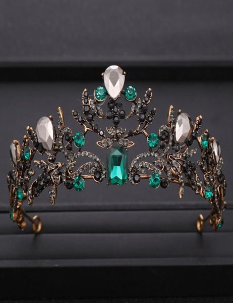 vintage green crystal tiaras black rhinestone queen crown luxuriou baroque bridal wedding tiara pageant hair jewelry accessories5066795, Slivery;golden
vintage green crystal tiaras black rhinestone queen crown luxuriou baroque bridal wedding tiara pageant hair jewelry accessories5066795, Slivery;golden