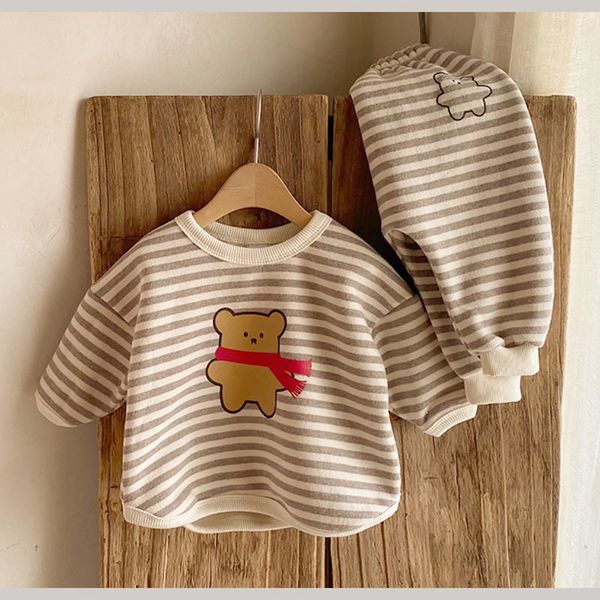 clothing sets 2023 sweatshirt boys casual sweatshirts infant girls cute cartoon bear print pattern two piece spring autumn born clothes 2308, White
clothing sets 2023 sweatshirt boys casual sweatshirts infant girls cute cartoon bear print pattern two piece spring autumn born clothes 2308, White