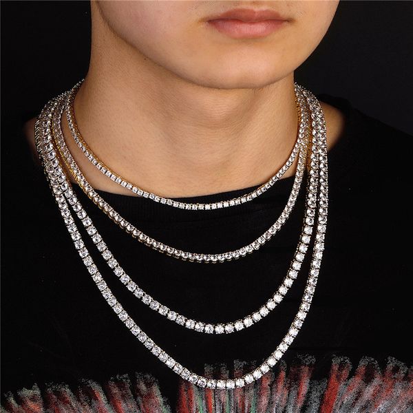 hiphop jewelry tennis necklace designer diamond gold chain for man woman party 3a zirconia copper 14k silver trendy luxurious necklaces for, Black
hiphop jewelry tennis necklace designer diamond gold chain for man woman party 3a zirconia copper 14k silver trendy luxurious necklaces for, Black