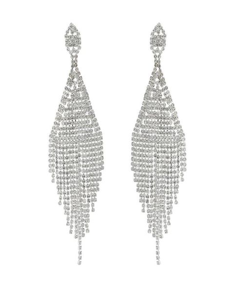 fashion diamond dropshaped with bright full rhinestone tassel drop dangle earrings for women wedding gift5994875, Silver
fashion diamond dropshaped with bright full rhinestone tassel drop dangle earrings for women wedding gift5994875, Silver