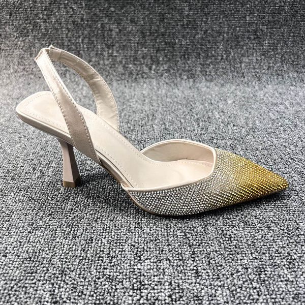 dress shoes super high heeled ladies pointed toe elegant slingbacks stiletto luxury glitter s party prom women s pumps 230809, Black
dress shoes super high heeled ladies pointed toe elegant slingbacks stiletto luxury glitter s party prom women s pumps 230809, Black