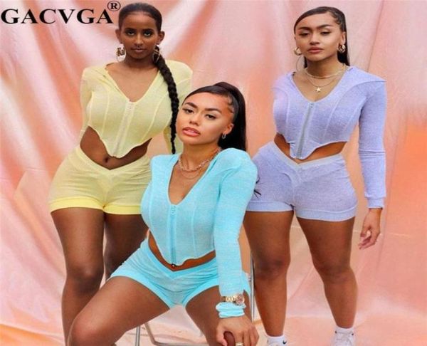 women039s tracksuits gacvga casual two piece set women streetwear zipper long sleeve crop and pant biker shorts matching se9414626305, Gray
women039s tracksuits gacvga casual two piece set women streetwear zipper long sleeve crop and pant biker shorts matching se9414626305, Gray