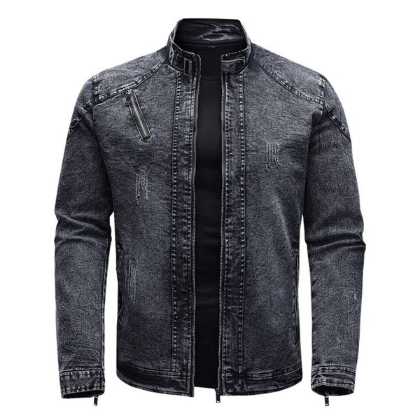mens jackets spring autumn denim jacket fashion trend vintage solid streetwear motorcycles biker warm coats slim male clothes 230810, Black;brown
mens jackets spring autumn denim jacket fashion trend vintage solid streetwear motorcycles biker warm coats slim male clothes 230810, Black;brown