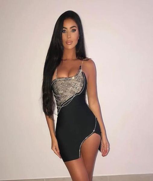 casual dresses summer ladies spaghetti strap diamond mini dress lace panel split body tight bandage black celebrity party dre5887353, Black;gray
casual dresses summer ladies spaghetti strap diamond mini dress lace panel split body tight bandage black celebrity party dre5887353, Black;gray