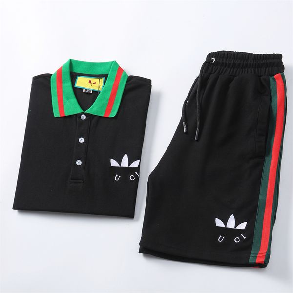 designer men tracksuits fashion design t-shirt classical 2 piece sets short shirts shorts checkered suit, Gray
designer men tracksuits fashion design t-shirt classical 2 piece sets short shirts shorts checkered suit, Gray