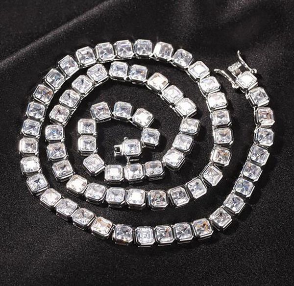 6mm 1 row solitaire tennis chain necklace silver finish lab diamonds cubic zircon earring men women gift jewelry 1622inch1031606, Black
6mm 1 row solitaire tennis chain necklace silver finish lab diamonds cubic zircon earring men women gift jewelry 1622inch1031606, Black