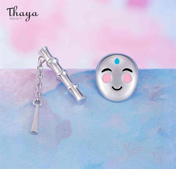 thaya women earring no face man silver color earring stud enamel bamboo ghibli spirited away kawaii jewelry stud cartoon gift 21052180372, Golden;silver
thaya women earring no face man silver color earring stud enamel bamboo ghibli spirited away kawaii jewelry stud cartoon gift 21052180372, Golden;silver