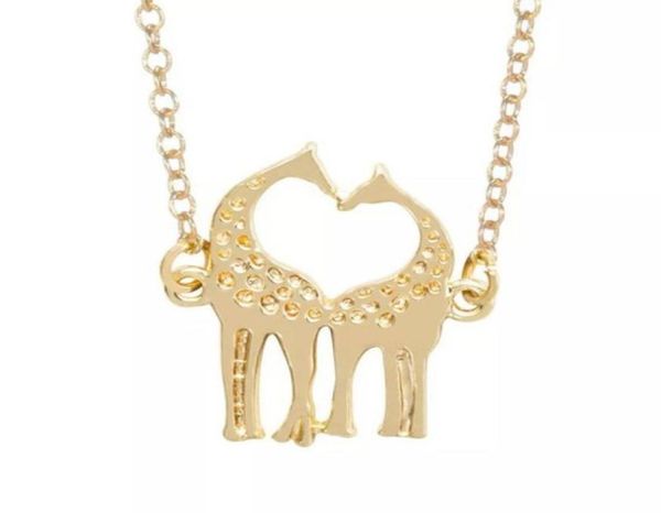 10pcs cute heart loving giraffes necklace simple lovely twin baby deer necklace animal jewelry for couples8921376, Silver
10pcs cute heart loving giraffes necklace simple lovely twin baby deer necklace animal jewelry for couples8921376, Silver