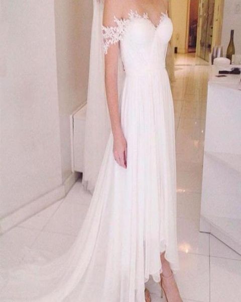 2021 elegant lace boho hi lo wedding dresses bridal gowns robe de mariage beach wedding gowns plus size 31618756287805, White
2021 elegant lace boho hi lo wedding dresses bridal gowns robe de mariage beach wedding gowns plus size 31618756287805, White