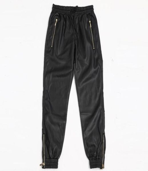 2209 autumn winter motorcycle jogger pants casual pencil harem faux leather men zipper elastic waist stretch pu men039s7183096, Black
2209 autumn winter motorcycle jogger pants casual pencil harem faux leather men zipper elastic waist stretch pu men039s7183096, Black
