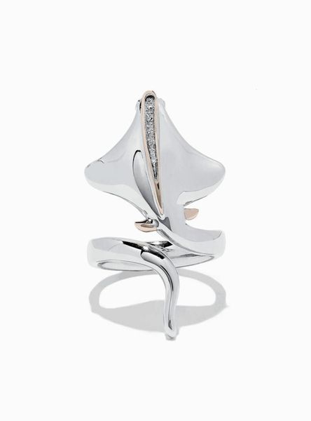 choucong ins sell wedding rings simple fashion jewelry 925 sterling silver rose gold fill double color cz crystal devil fish e8874945, Slivery;golden
choucong ins sell wedding rings simple fashion jewelry 925 sterling silver rose gold fill double color cz crystal devil fish e8874945, Slivery;golden