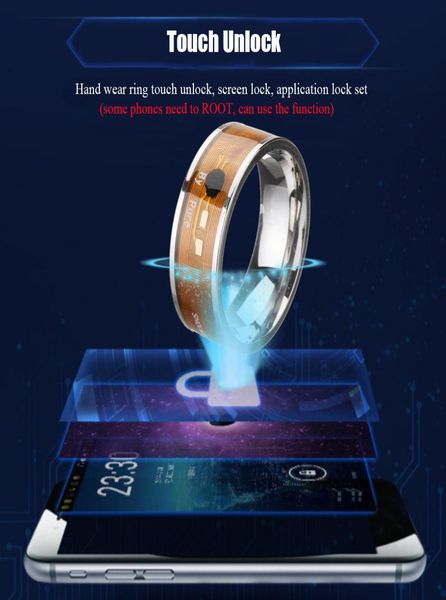 blue color ntag213 nfc tag finger ring multifunctional intelligent ring titanium steel smart wear finger digital rings for men wom2459702
blue color ntag213 nfc tag finger ring multifunctional intelligent ring titanium steel smart wear finger digital rings for men wom2459702