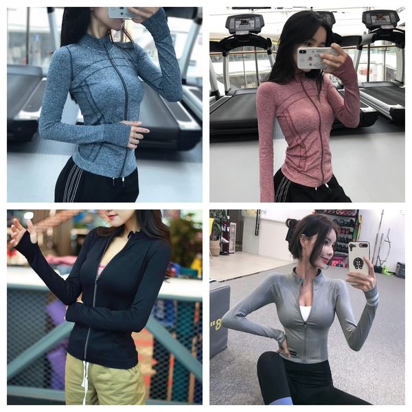 zipper collar, long sleeve, slim fit and slim yoga clothes, women's running jacket, fitness jacket, spring jacket, White;red
zipper collar, long sleeve, slim fit and slim yoga clothes, women's running jacket, fitness jacket, spring jacket, White;red