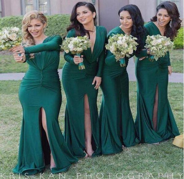 hunter green long sleeve mermaid split bridesmaid dresses vneck arabic muslim style trumpet beach long bridesmaid gown c300817232518, White;pink
hunter green long sleeve mermaid split bridesmaid dresses vneck arabic muslim style trumpet beach long bridesmaid gown c300817232518, White;pink