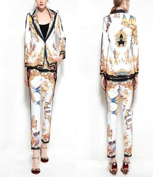 europe and the united states the latest highquality two piece pants printed slim jacket trousers twopiece suit80010934973452, White
europe and the united states the latest highquality two piece pants printed slim jacket trousers twopiece suit80010934973452, White