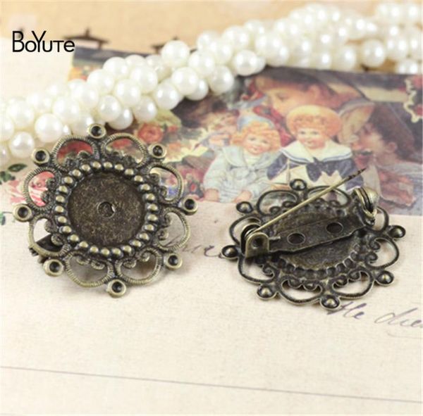 boyute new product 20pcs round 12mm cabochon brooch base antique bronze plated vintage diy jewelry accessories5139525, Slivery;crystal
boyute new product 20pcs round 12mm cabochon brooch base antique bronze plated vintage diy jewelry accessories5139525, Slivery;crystal