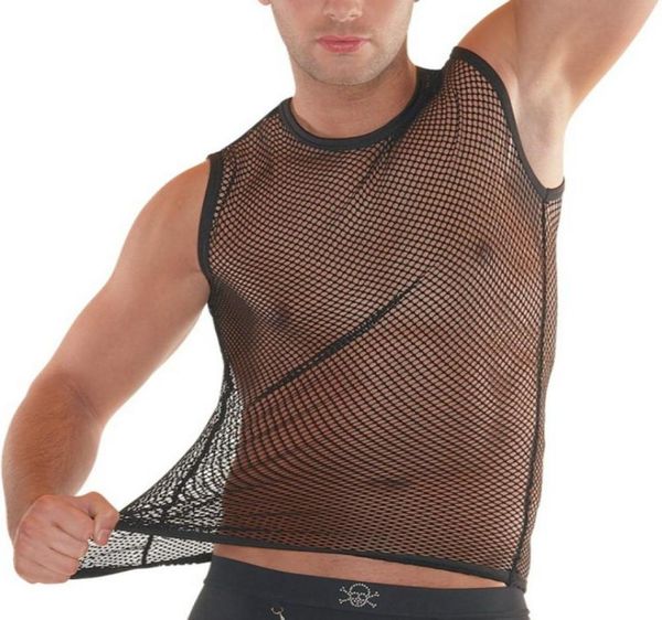 fashion men transparent mesh tank male thin see through mesh short sleeve breathable transparent tightfitting vest2514168, White;black
fashion men transparent mesh tank male thin see through mesh short sleeve breathable transparent tightfitting vest2514168, White;black