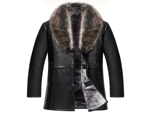 mens winter leather jackets fur coats 5xl overcoat real raccoon fur collar shearling warm outerwear windbreaker waterproof9142502, Black
mens winter leather jackets fur coats 5xl overcoat real raccoon fur collar shearling warm outerwear windbreaker waterproof9142502, Black