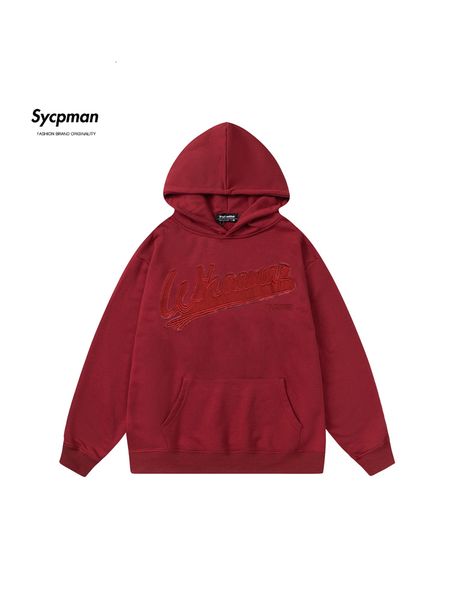 mens hoodies sweatshirts sycpman vintage solid letter sticker embroidered hooded sweatshirt for men trend loose casual autumn couple streetw, Black
mens hoodies sweatshirts sycpman vintage solid letter sticker embroidered hooded sweatshirt for men trend loose casual autumn couple streetw, Black