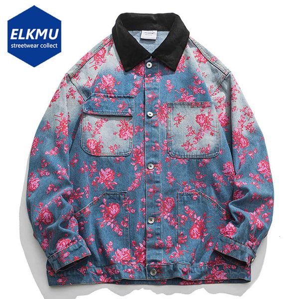 mens jackets fashion flower printed denim jacket men harajuku hip hop oversized streetwear blue jeans loose casual outwear male 230810, Black;brown
mens jackets fashion flower printed denim jacket men harajuku hip hop oversized streetwear blue jeans loose casual outwear male 230810, Black;brown
