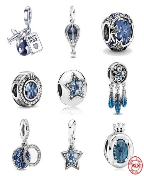new popular 925 sterling silver european charm original bracelet female p jewelry blue pendant star suspension gift5955140, Golden;silver
new popular 925 sterling silver european charm original bracelet female p jewelry blue pendant star suspension gift5955140, Golden;silver