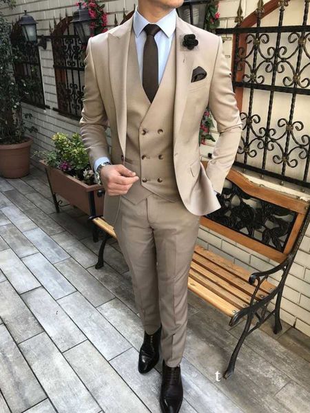 men's suits blazers brand men light brown groom tuxedos lapel groomsmen wedding man 3 pieces jacketpantsvesttie c914 230809, White;black
men's suits blazers brand men light brown groom tuxedos lapel groomsmen wedding man 3 pieces jacketpantsvesttie c914 230809, White;black