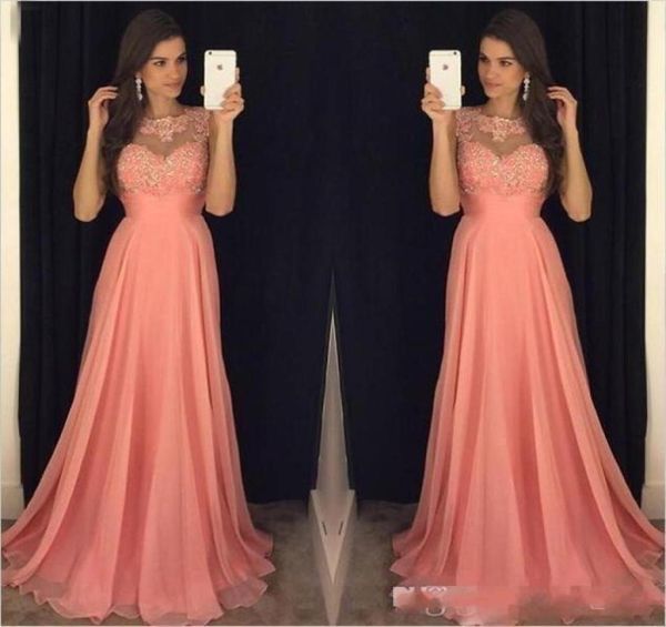 plus size coral a line bridesmaid dresses chiffon jewel lace appliques beaded floor length maid of honor dresses bridal pa803033517, White;pink
plus size coral a line bridesmaid dresses chiffon jewel lace appliques beaded floor length maid of honor dresses bridal pa803033517, White;pink