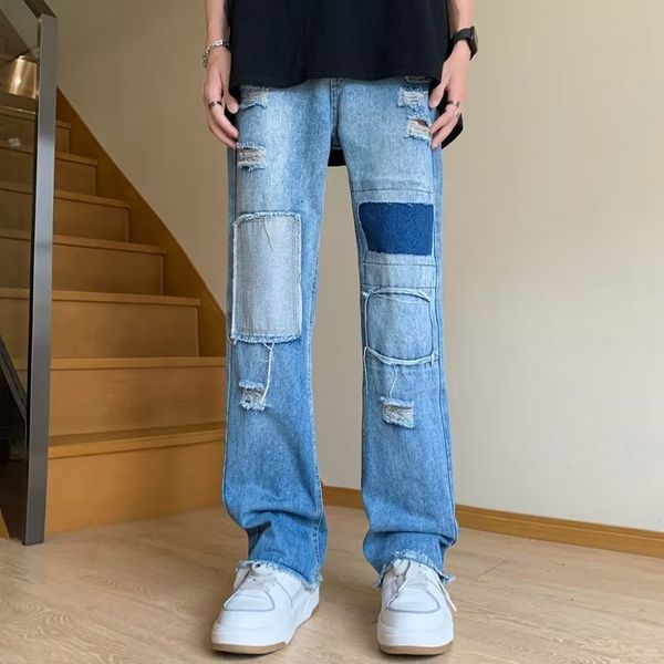mens jeans ropa grunge y2k streetwear baggy stacked ripped pants men clothing straight washed blue denim trousers pantaloni uomo 230809
mens jeans ropa grunge y2k streetwear baggy stacked ripped pants men clothing straight washed blue denim trousers pantaloni uomo 230809