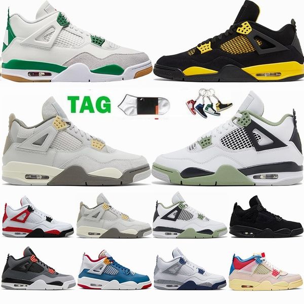 4s basketball shoes jumpman 4 black cat oreo pine green thunder red cement craft pn dust green sail mens womens designer sneakers trainers s
4s basketball shoes jumpman 4 black cat oreo pine green thunder red cement craft pn dust green sail mens womens designer sneakers trainers s